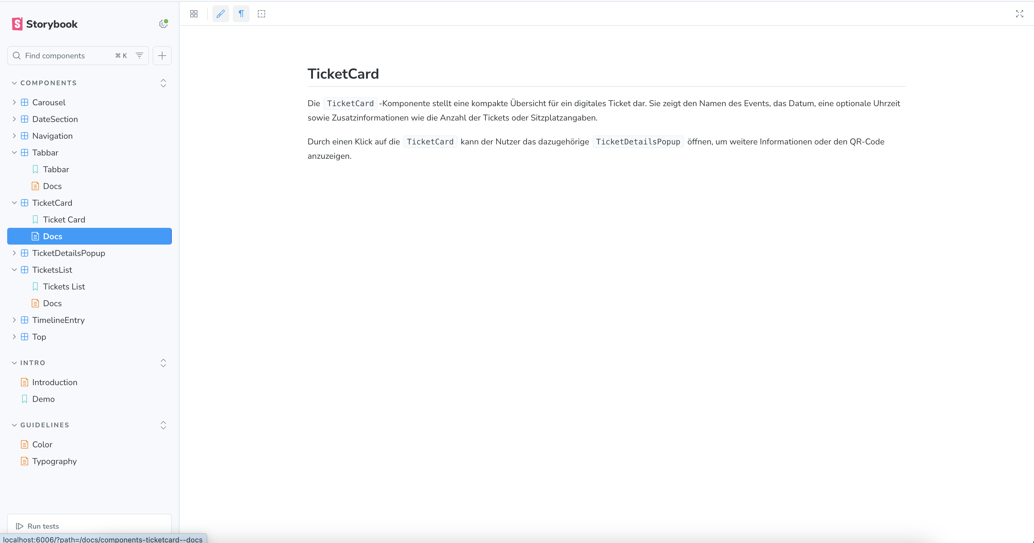 Travel Guide – Design System Engineering – detail 5